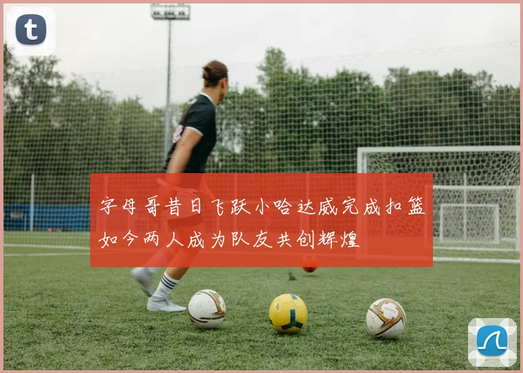 字母哥昔日飞跃小哈达威完成扣篮如今两人成为队友共创辉煌