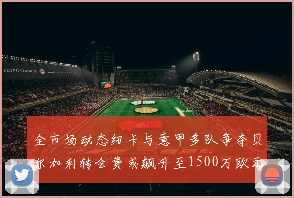 全市场动态纽卡与意甲多队争夺贝尔加利转会费或飙升至1500万欧元
